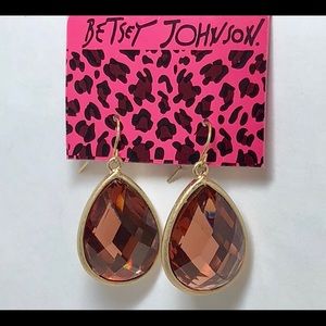Drop Style Earrings By Betsey Johnson